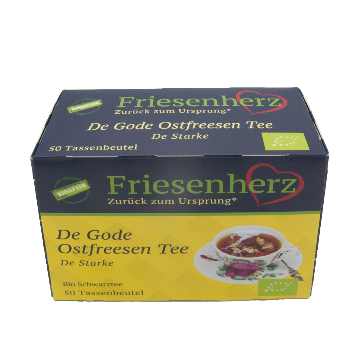 Friesenherz Ostfriesen Bio Tee im Teebeutel